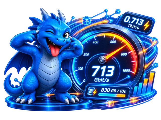 Saphira speed daemon, the network dragon
