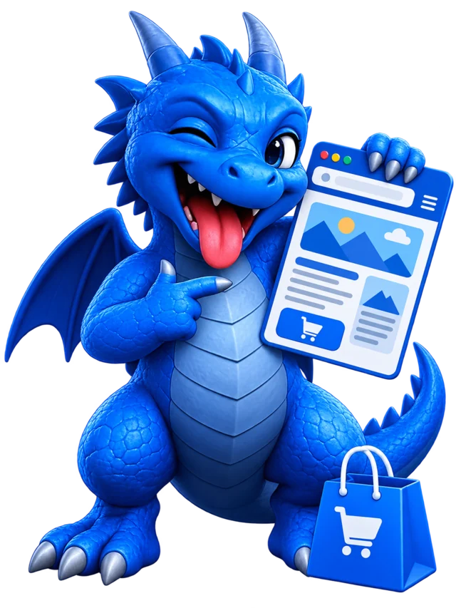 Saphira Linux webDragon, the Open Source web server mascot