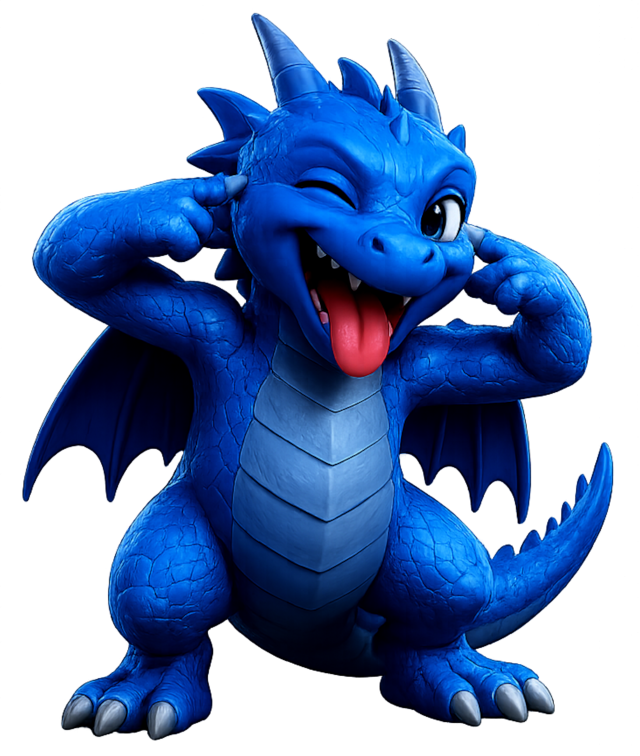 Saphira Linux dragon mascot